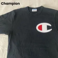 US古着　Champion チャンピオン　復刻バータグ  デカ目　Tシャツ