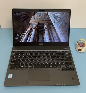 中古ノートパソコン★Windows10★Fujitsu Core i5-7200U/@2.70GHz/4GB/M.2 128GB/13インチ以上★