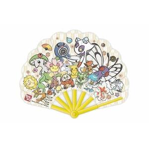 キャラクタープラ扇子 ポケットモンスター 5421 2点まで購入で送料350円 雑貨 日用品 [ 新品 ]