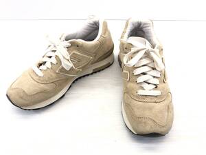 ■ ニューバランス M1400BE made in USA ベージュ スエード スニーカー 23.5cm レディース US5 1/2 1400 アメリカ製 newbalance ■