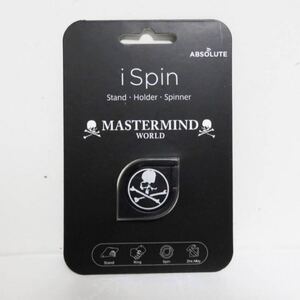 ★送料込★希少★未開封★ MASTERMIND WORLD マスターマインド スマートフォンリング スマホリング iSpin 伊勢丹 限定 iPhone