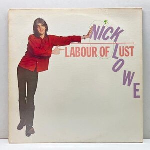 USオリジナル 初版 JC規格 NICK LOWE Labour Of Lust (