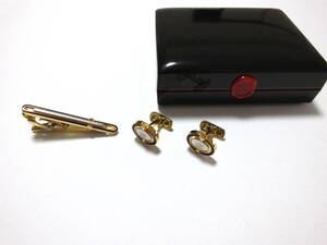 valentino garavani ヴァレンティノ ガラヴァーニ カフス タイピン セット cufflinks tie pin Tie clip Tie bar バレンチノ