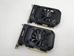 ♪▲【Palit】NVIDIA GeForce GTX 1050 Ti 4GB GDDR5 128bit グラフィックボード 部品取り 2点セット まとめ売り 1218 13