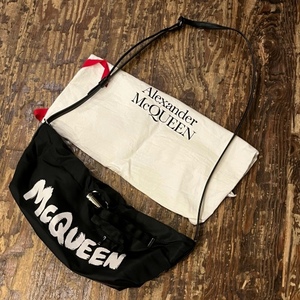  Alexander McQueen アレキサンダーマックイーン THE BUNDLE ショルダーバッグ ブラック 【代官山11】