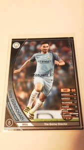 ☆WCCF2016-2017☆16-17☆058☆黒☆イルカイ・ギュンドアン☆マンチェスター・シティーFC☆Ilkay Gundogan☆Manchester City FC☆