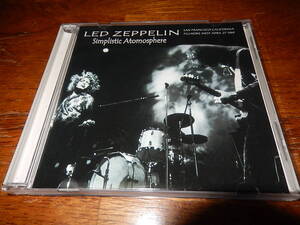 ★★★ LED ZEPPELIN SIMPLISTIC ATOMOSPHERE (2CD) JELLYROLL ゴールドディスク 美品 ★★★