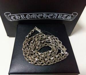 ペーパーチェーン　65cm CHROME HEARTS　ロールチェーン　CHチェーン　クロムハーツ　★ネックレス