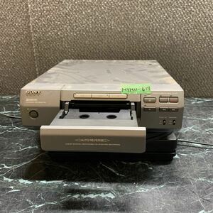 MYM11-617 激安 SONY TC-TX5 STEREO CASSETTE DECK 通電OK 中古現状品 ※3回再出品で処分