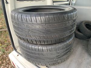 【日本製】245/45R18　FALKEN　ZIEXZE912タイヤ2本　セルシオ　シーマ　スカイライン　BMW　ベンツ