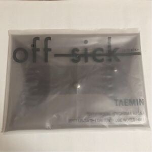 【即決】SHINee テミン ドキュメントケース TAEMIN ‘OFF-SICK(on track)