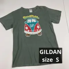 GILDAN ギルダン Tシャツ　古着　Good Fate ヒッピー　フェード