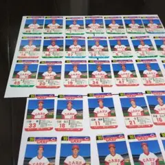 1989年 タカラプロ野球カード　広島おまけ付き