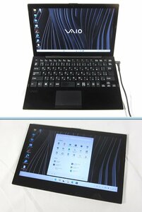 ★値下！★新次元2-in-1★Corei7-8500Y★VAIO A12【ALL BLACK EDITION】[1.5GHz/8G/256GB]★大容量SSD★Windows11Pro搭載★