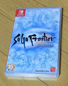 ★爆安！1円〜送料無料【Switch】 Saga Frontier Remastered サガフロンティア リマスター アジア版 ニンテンドースイッチ 日本語対応