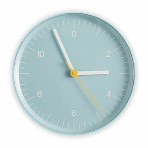 【新品未使用・日本未発売】ジャスパー・モリソン 掛時計 壁時計 ライトブルー