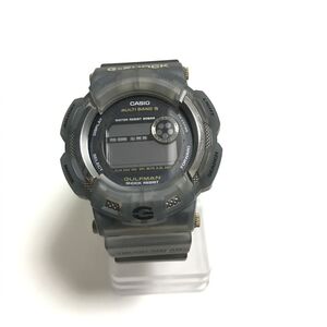 美品 CASIO G-SHOCK タフソーラー GULFMAN GW-9125D-8JF Gショック 電池交換要 腕時計　ガルフマン 3089 ソーラーQZ 25周年代Y1225-37