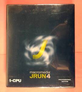 【848】Macromedia JRUN 4 Professional WIN 1-CPU 新品 未開封 マクロメディア J2EE準拠アプリケーション サーバー プロフェッショナル