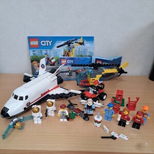 LEGO 4セット 60078 シティ スペースシャトル 60100 空港スタートセット 30361 消防車 30362 スカイポリス レゴ CITY 警察 郵便 宇宙