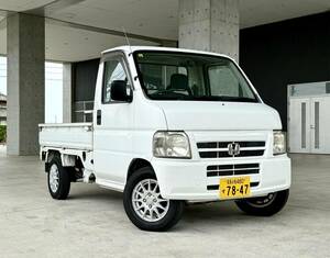 平成17年 ホンダ アクティ トラック 4WD 車検7年8月まで! エアコン! パワーステ ! エアバック! 社外オーディオ/アルミ! 機関良好! 売切!