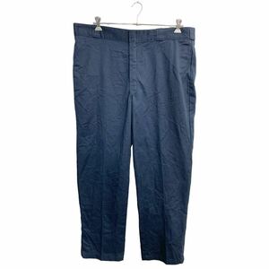 Dickies 874 ワークパンツ W42 ディッキーズ オリジナルフィット ビッグサイズ ネイビー 古着卸 アメリカ仕入 2403-562