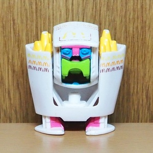 マクドナルド　ポテト　トランスフォーマー　変身 　ロボット　1989　ミールトイ　フィギュア　アメトイ　ハッピーセット　ハッピーミール