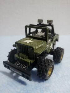 1980年代 希少当時物 ワイルドウイリス M38ジープ WILLY WILLYS M38 チョロQ タイプ プルバック 日本製 JEEP ジープ