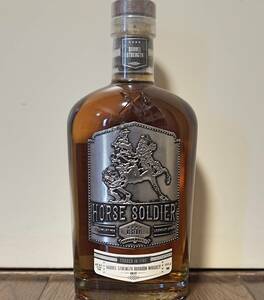 ホースソウジャー　バーボン　750ml。horse soldier 58.6% new