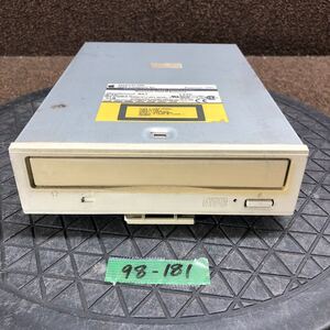 98-181 激安 レトロPC パーツ Apple 内蔵 CD-ROMドライブ AppleCD 600i CR-504-K Firmware 1995 動作未確認 ジャンク