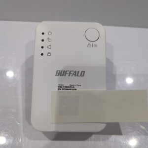 1031y02r バッファロー WiFi 無線LAN 中継機 Wi-Fi 5 11ac 866 + 300 Mbps ハイパワー コンセント直挿し コンパクトモデル WEX-1166DHPL/N