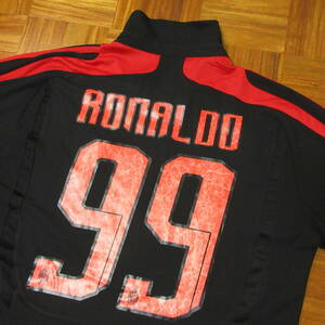 adidas　アディダス製　ACミラン　♯99　RONALDO　ロナウド　ユニフォームシャツ　M　正規品　送料230円