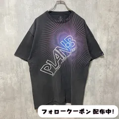 古着 used　半袖プリントTシャツ　黒　ブラック　ビッグシルエット　オーバーサイズ