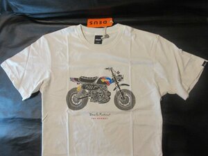 本物正規◆Deus ex Machina デウス◆Tシャツ Monkey アイボリー/白■XL■新品・オーガニックコットン アメリカ購入