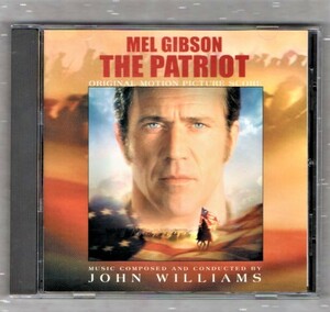 【映】メルギブソン 主演 映画 パトリオット サントラ 2000年 美品 CD/ジョンウィリアムズ/THE ORIGINAL MOTION PICTURE SCORE THE PATRIOT