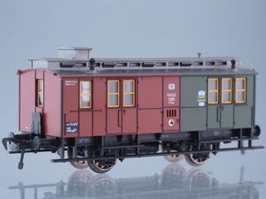 HOゲージ FLEISCHMANN 郵便/荷物車 K.P.E.V. プロイセン邦有鉄道 Stumsdorf - Bitterfeld