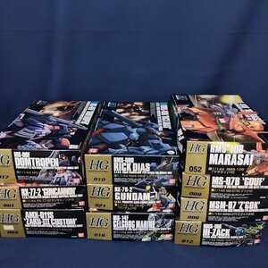 未組立 1/144 ガンプラ まとめ 10点 HG 1/144 HGUC プラモデル リックディアス マサライ ハイザック ザクIII 機動戦士ガンダム バンダイ