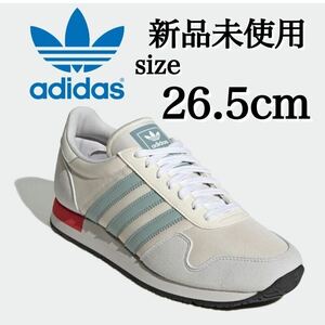 新品未使用 adidas Originals 26.5cm アディダス オリジナルス USA 84 スニーカー シューズ ローテク スエード 3ストライプ 箱有り 正規品