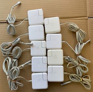 【Apple純正9個セット】ACアダプター MagSafe power Adapter A1374 45W 通電確認済