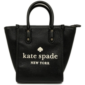 ケイトスペード Kate spade ハンドバッグ K7295 エラ ミニ トート レザー 黒 2WAY 美品 バッグ