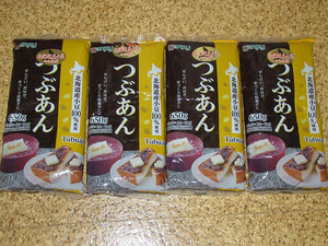 谷尾食糧　70年の製あん老舗　つぶあん　650g×4袋　北海道産あずき100%　