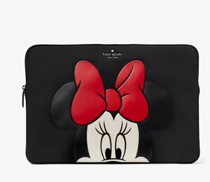 限定コラボ　Disney X Kate Spade New York Minnie Universal Laptop Sleeve　KG703　　ロサンゼルスから最新本物をお届け！