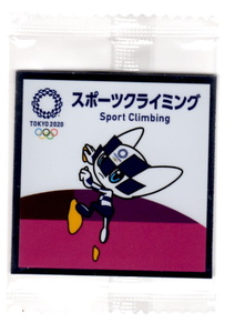 東京2020オリンピックマスコット　ミライトワ　ステッカーウエハース　スポーツクライミング