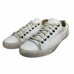 BC913 PUMA Alexander McQUEEN プーマ アレキサンダーマックイーン メンズ ローカットスニーカー US9 27cm ホワイト