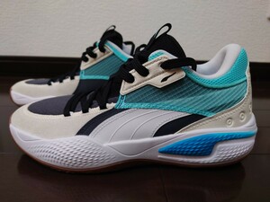 (参考価格13200円)PUMA COURT RIDER Summer Days プーマ コート アンド ライダー サマーデイズ バスケットボール シューズ　195662