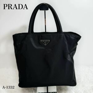 美品！PRADA プラダ　テスートナイロン　三角ロゴ　トートバッグ　ハンドバッグ