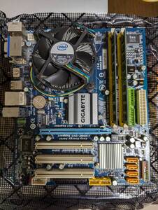 GIGABYTE GA-G41M-ES2H, DDR2 4G memory, CORE2 DUO E7500, Sapphire RADEON HD 4770