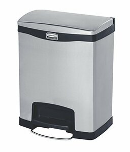 ラバーメイド(Rubbermaid) SUS フロントステップ Slim Jim ステップオンコンテ 黒 30L 1901985