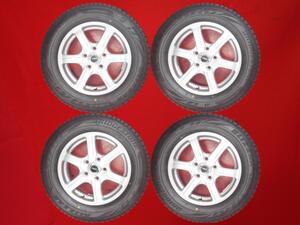 スタッドレス 6スポークタイプ1P+ブリヂストンブリザックVRX2 195/65R15 9.5分山★ステップワゴンアテンザなどに！stwt15