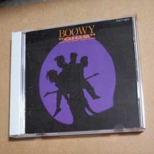 GIGS/BOOWY 　CD　　　　,Q