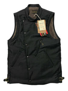 未使用品 36 WESTRIDE WEST RIDE ウエストライド NAPA COLD WEATHER VEST ナパコールドウェザーベスト アルパカ ブラック